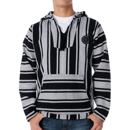 KR3W Valdez Black Poncho