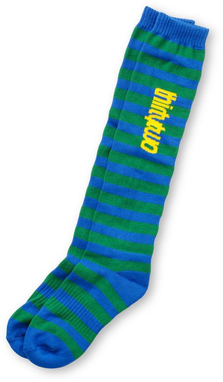 Thirtytwo Blazer 2011 Green & Blue Snow Socks