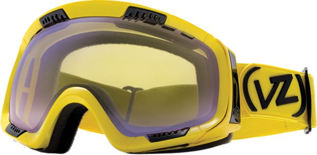 Von Zipper Feenom 2011 Lemondrop Yellow Chrome Goggle