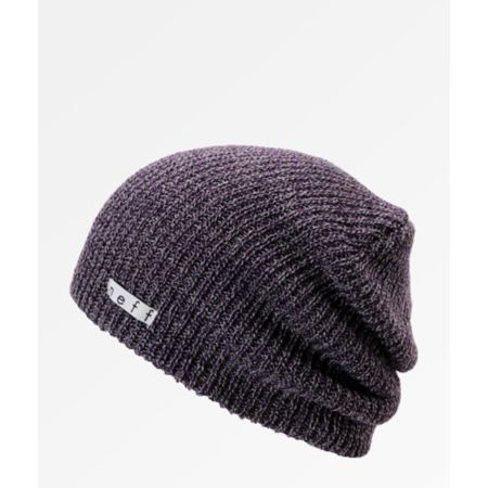 Neff Daily Heather Purple & Grey Beanie
