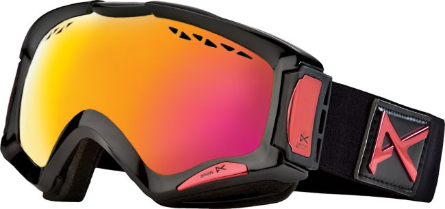 Anon Realm 2011 Black & Red Solex Goggle