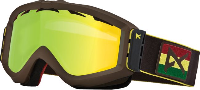 Anon Figment 2011 Respect & Gold Chrome Goggle