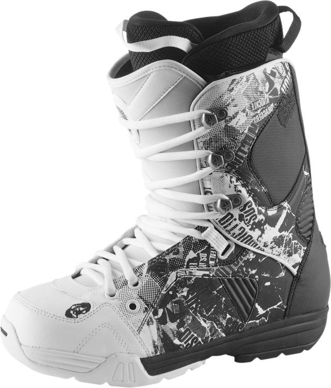 Rome Snowboards Libertine White & Black 2011 Snowboard Bootss