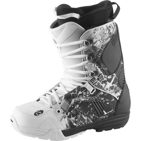 Rome Snowboards Libertine White & Black 2011 Snowboard Bootss