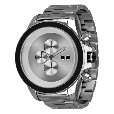 Vestal ZR-3 Minimalist Silver Analog Watch