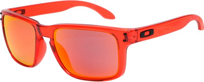 Oakley Holbrook Crystal Red & Ruby Iridium Sunglasses
