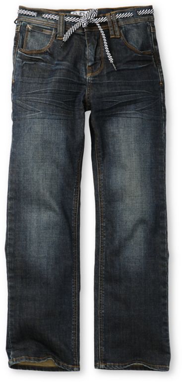 Empyre Boys Skeletor Resin Wash Slim Jeans