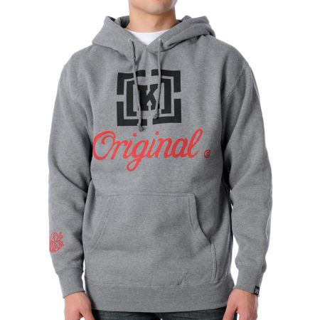 Toms Shoes Orlando on Kr3w Original Heather Grey Pullover Hoodie At Zumiez   Pdp