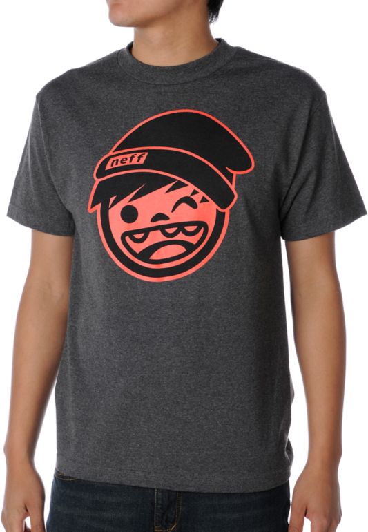 Neff Kenni Charcoal Tee Shirt