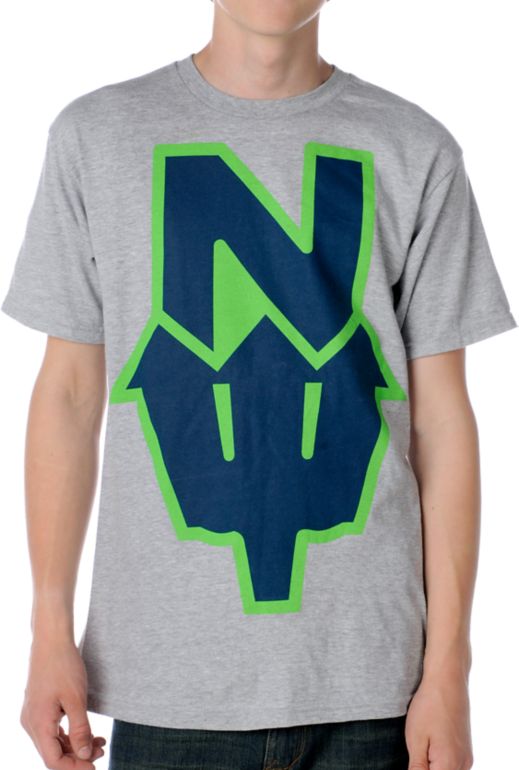 Casual Industrees NDub Heather Grey Tee Shirt