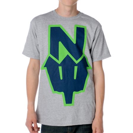 Casual Industrees NDub Heather Grey Tee Shirt