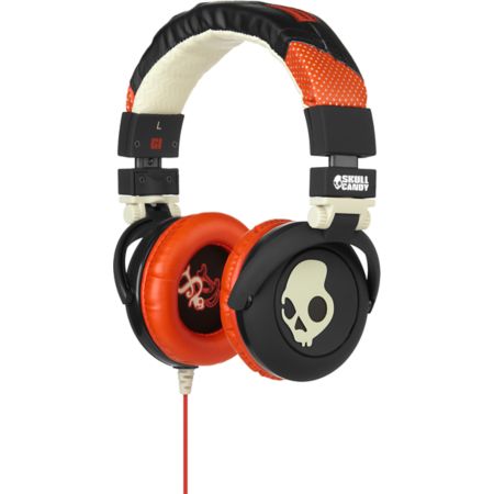 Skullcandy G.I. Black Pin Stripe Headphones