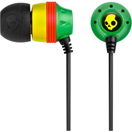 Skullcandy Inkd Rasta Earbuds