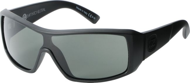 Von Zipper Comsat Black Satin & Grey Sunglasses