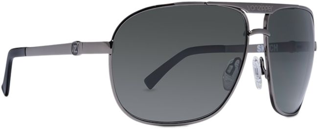 Von Zipper Skitch Charcoal Gloss Sunglasses