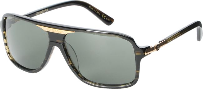 Von Zipper Stache Olive Tort & Grey Sunglasses