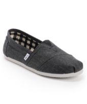 Toms Shoes Earthwise Slate Vegan Guys Shoe