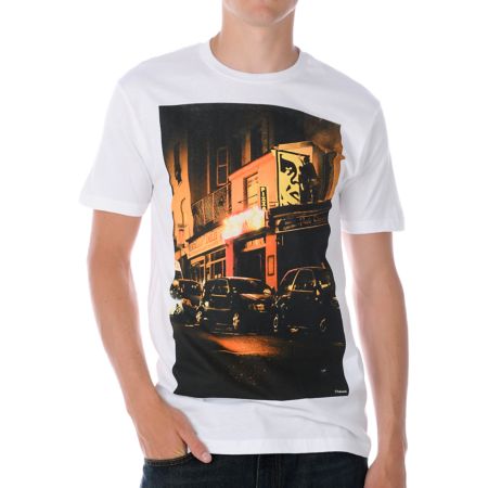 Obey Bombs Away White Tee Shirt