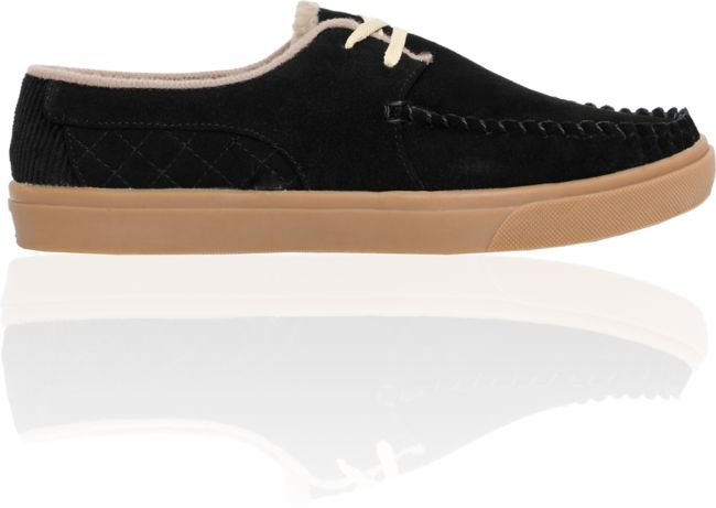 Globe Shoes Castro United Black Suede Slippers