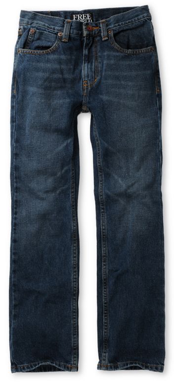 Free World Boys Messenger Medium Blue Skinny Jeans