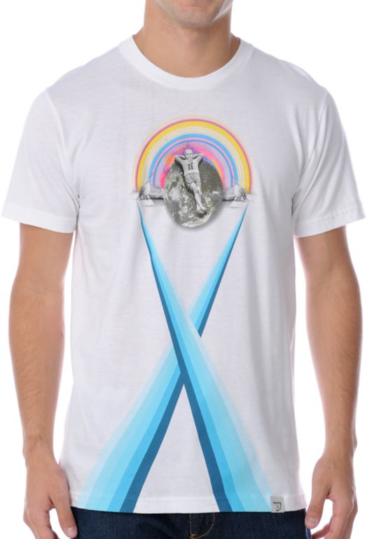 Imaginary Foundation Eyes Open White Tee Shirt