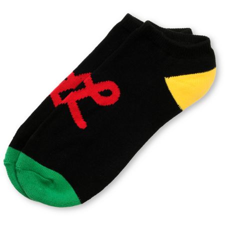 LRG Black Rasta Jumpoff Socks