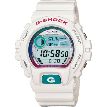 G-Shock GLX6900-7 G-Lide White & Purple Digital Watch