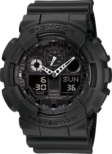 G-Shock GA100-1A1 X-Large Black Watch