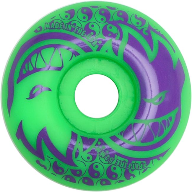 Spitfire Eternal Green & Purple 52mm Skateboard Wheels
