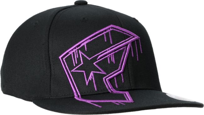 Famous Stars & Straps Giant Sloppy BOH Black & Purple Hat