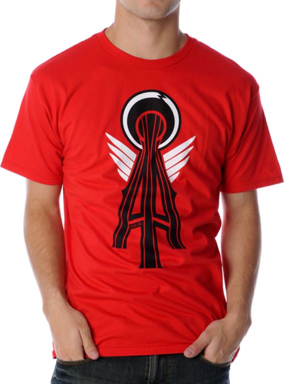 Casual Industrees Alpha Red Tee Shirt