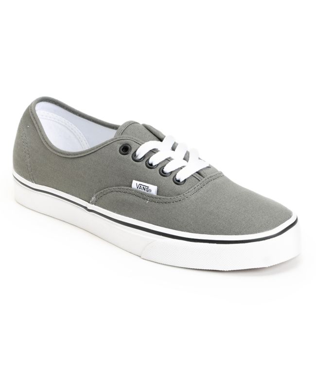 Vans Authentic Pewter & Black Shoe