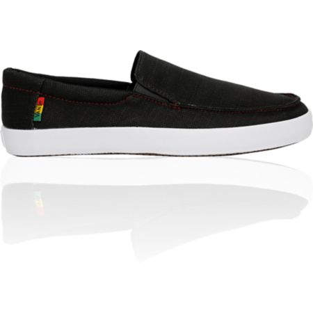 Vans Bali Black & Rasta Shoe
