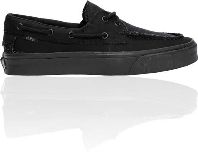 Vans True All Black Zapato Del Barco Shoe