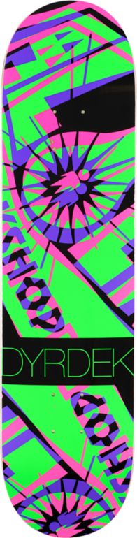 Alien Workshop Dyrdek Hexmark Anaglyph 7.75 Skateboard Deck
