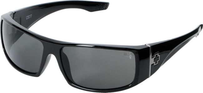 Spy Sunglasses Cooper XL Gloss Black & Grey Polarized Sunglasses