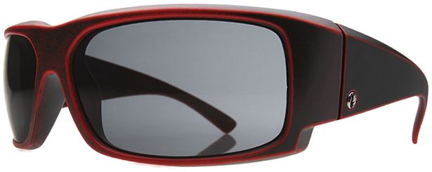 Electric Visual Hoy Inc Blasted Red & Grey Sunglasses