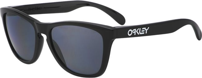 Oakley Frogskins Black Polarized Sunglasses
