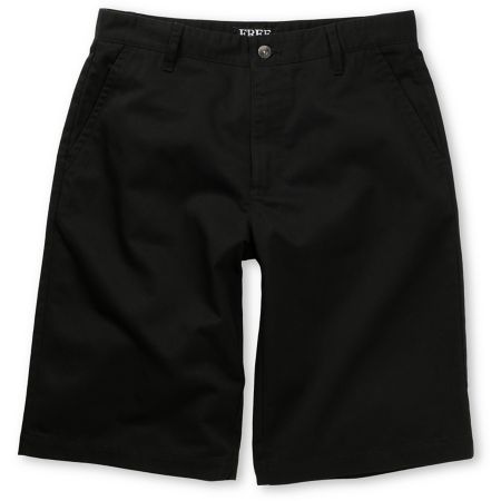 Free World Threat Black Shorts