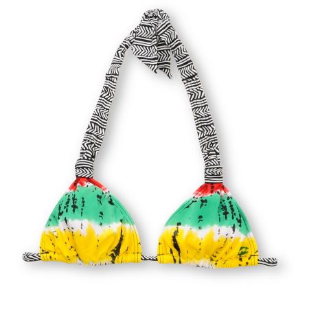 Billabong Girls Michelle Slide Triangle Rasta Top
