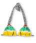 Billabong Girls Michelle Slide Triangle Rasta Top