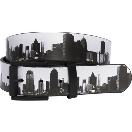 Empyre White & Black Metro Belt