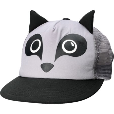 Neff Animal Raccoon Grey Hat