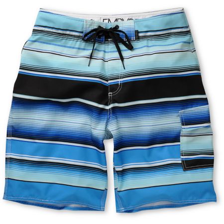 Empyre Chonger Blue 4-Way Stretch Board Shorts