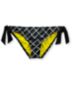 Hurley Swim Puerto Rico Black Retro Tie Bottom