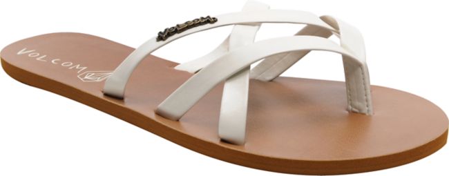 Volcom Girls New School White Creedler