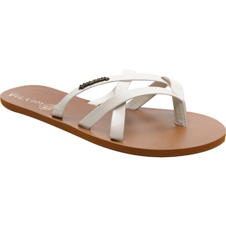 Volcom Girls New School White Creedler
