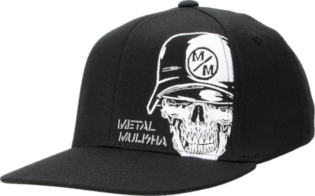 Metal Mulisha Spent Black Flexfit Hat