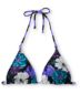 Empyre Girl Fascia Teal Floral Bikini Top