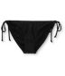 Empyre Girl Annex Black Solid Side Tie Bikini Bottom